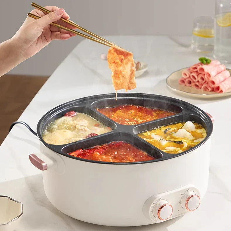 Panela Multifuncional 4 em 1 - MAIS PRATICIDADE NA COZINHA