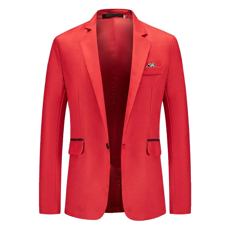 Blazer masculino Monterali MT193 com corte ajustado, tecido respirável e acabamento refinado. Ideal para reuniões, eventos sociais e combinações casuais.