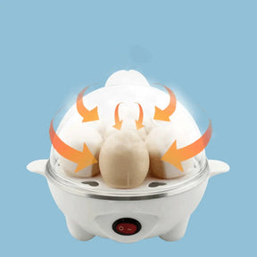 Cozedor de Ovos Portátil Elétrico Cozinha á Vapor