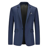Blazer masculino Monterali MT193 com corte ajustado, tecido respirável e acabamento refinado. Ideal para reuniões, eventos sociais e combinações casuais.

