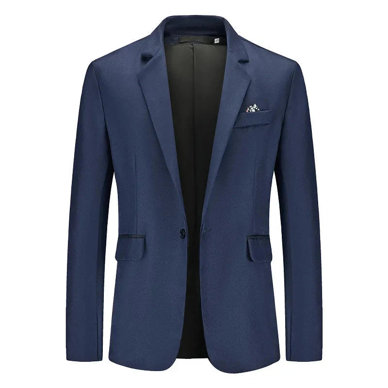 Blazer masculino Monterali MT193 com corte ajustado, tecido respirável e acabamento refinado. Ideal para reuniões, eventos sociais e combinações casuais.

